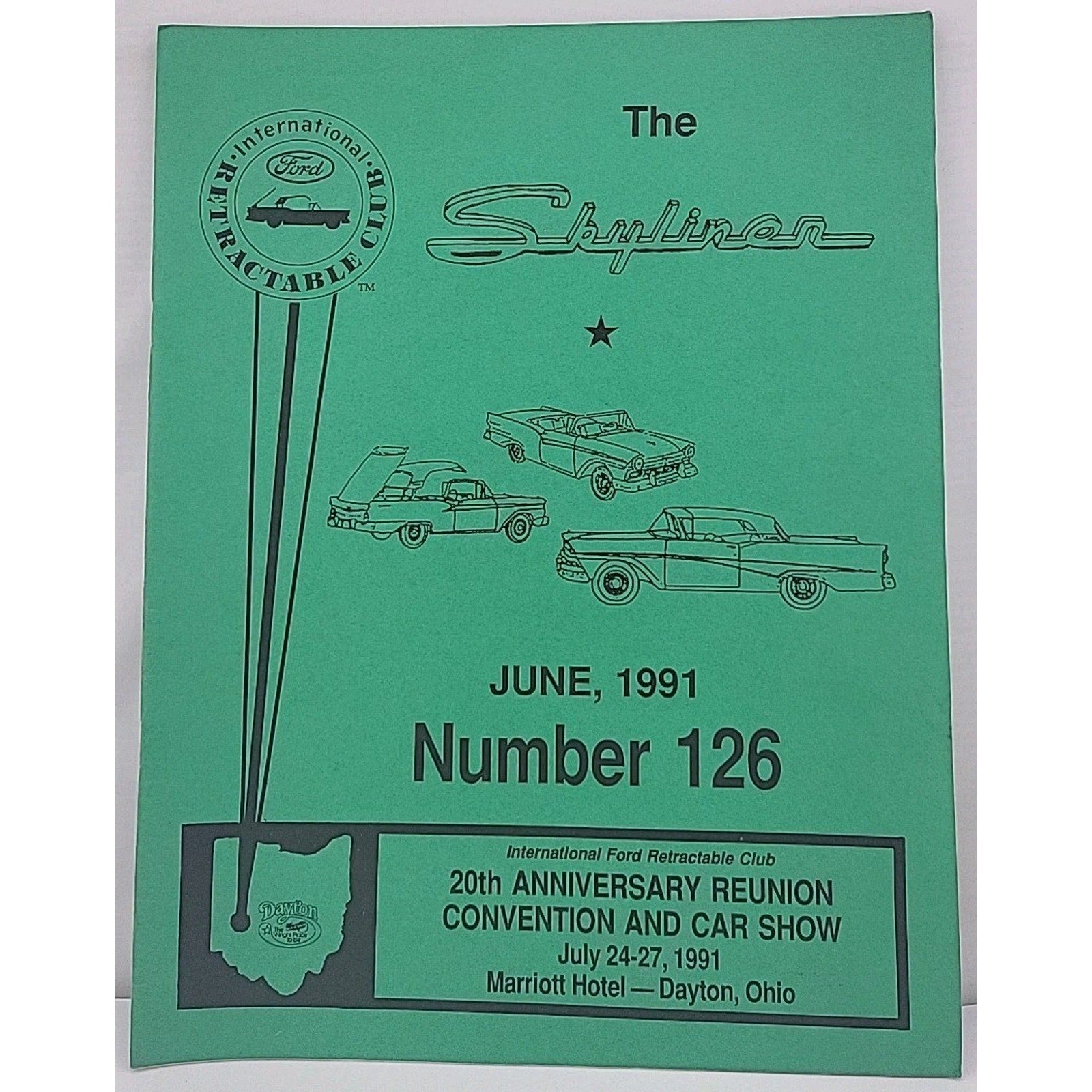 The Skyliner - International Retractable Club - June 1991 Number 126