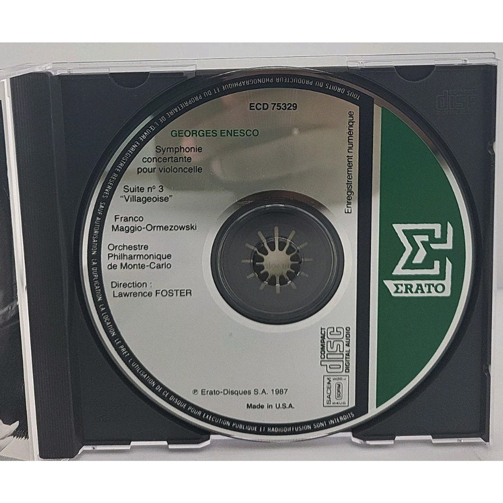 Enesco (Enescu) [Composer]; Lawren, Symphonie Concertante Pour Violonc, CD