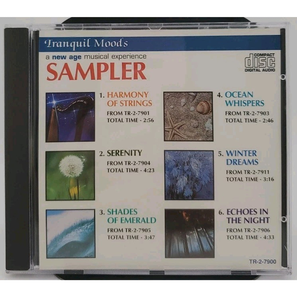 Tranquil Moods: Sampler by Various Artists (CD, Aug-1994, Madacy)