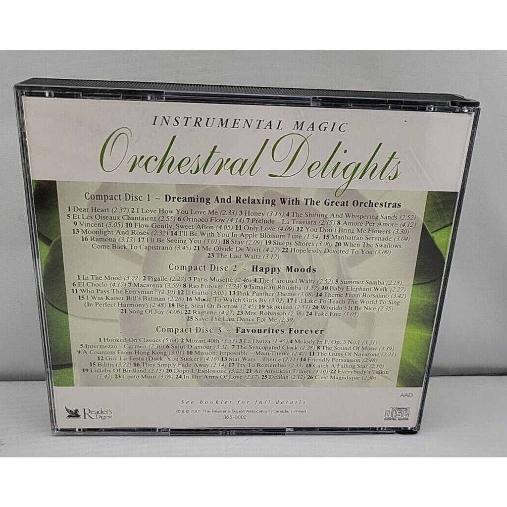 Reader's Digest Music - Orchestral Delights - 3 Disc CD