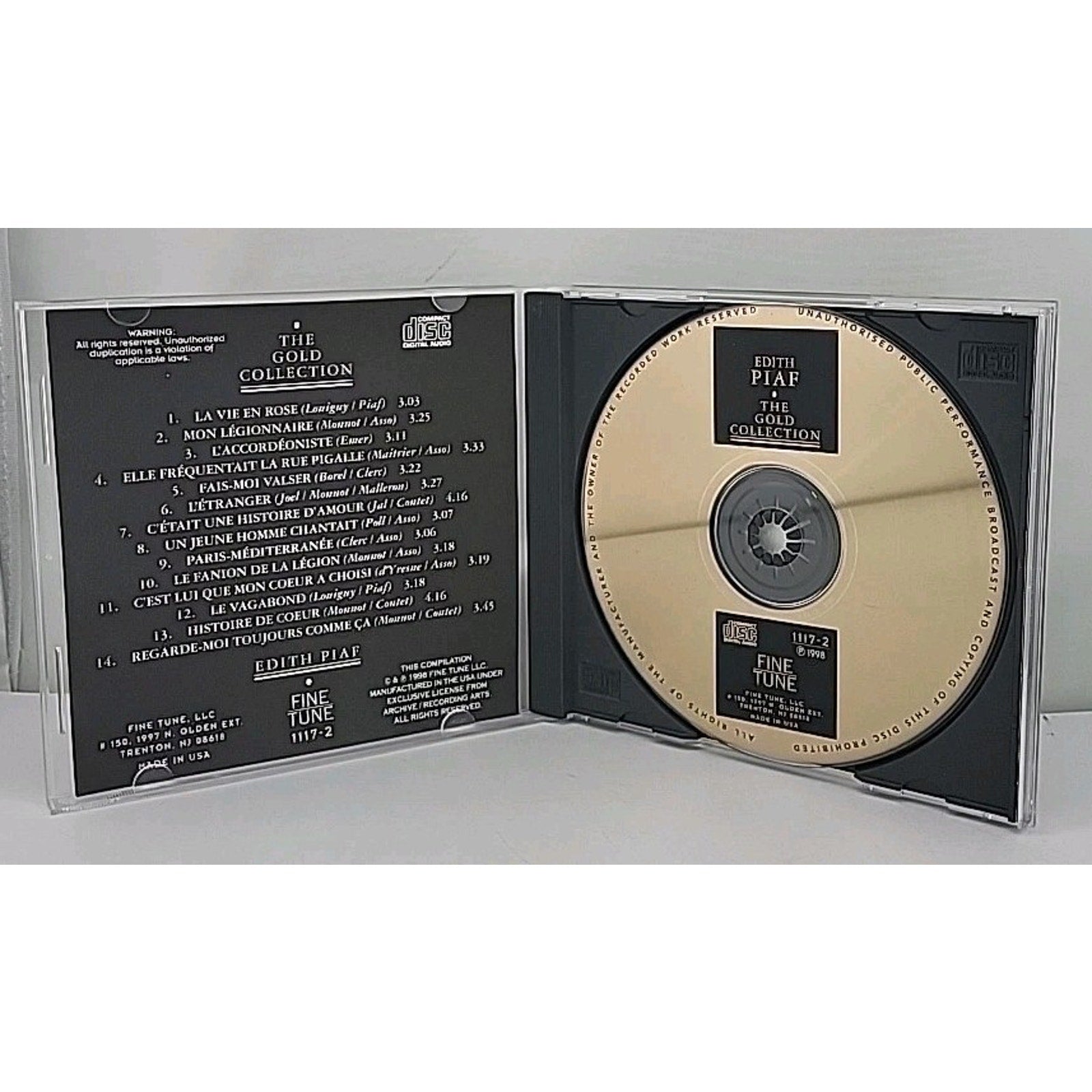 Gold Collection by Edith Piaf (CD, 1998)