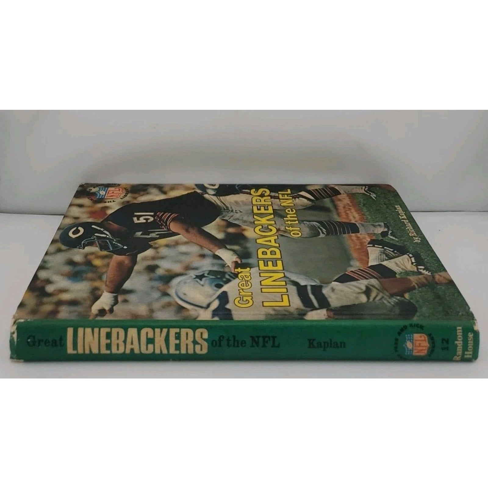 Great Linebackers of the NFL by Richard Kaplan 1970 Hardcover