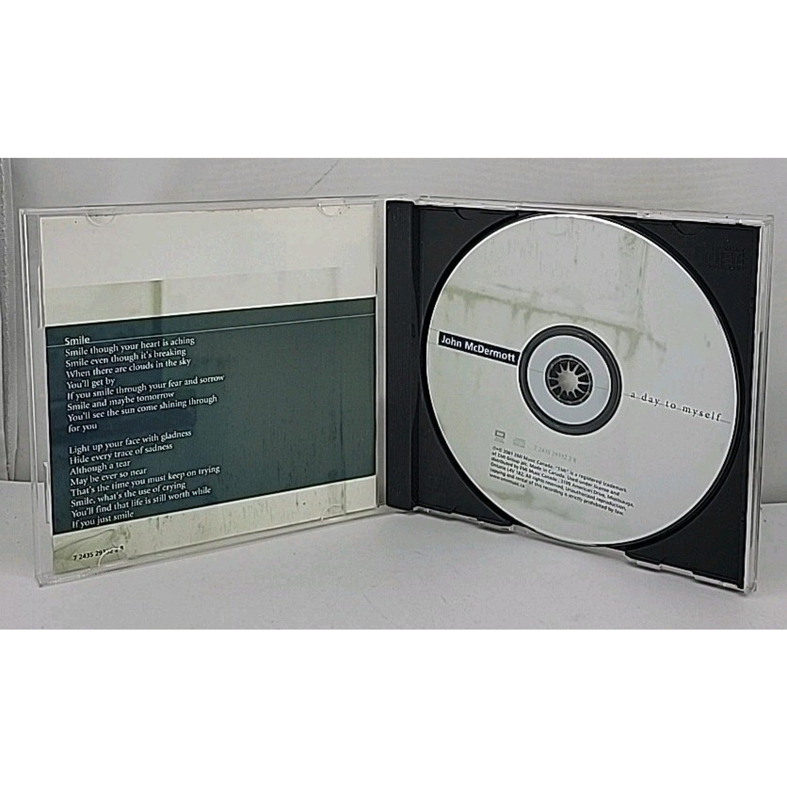 Day to Myself by John Mcdermott (CD, 2003)