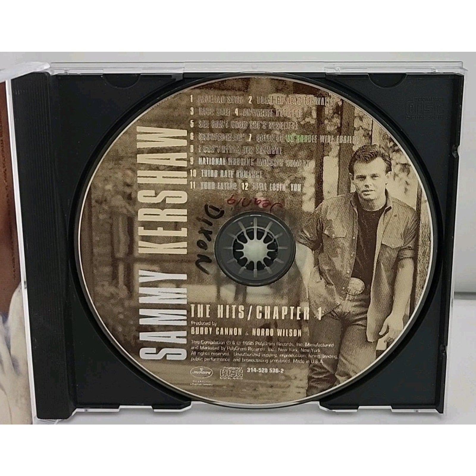 Hits-Chapter 1 by Sammy Kershaw (CD, 1995)