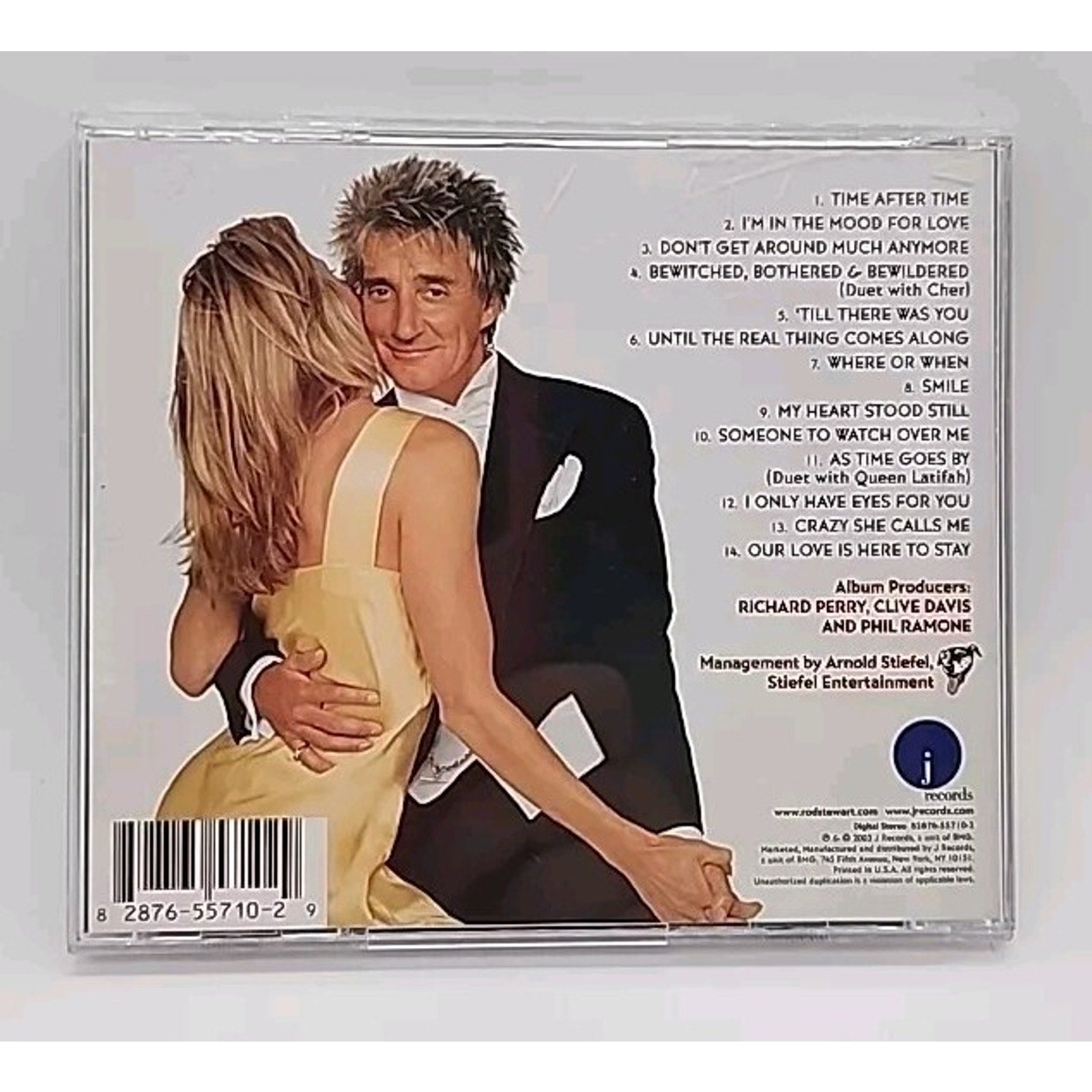 As Time Goes By: The Great American Songbook, Vol. 2 by Rod Stewart (CD)