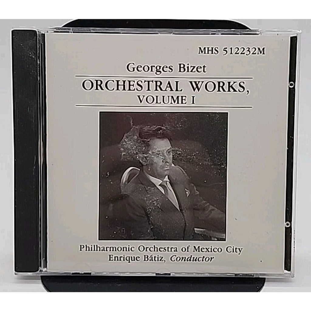 Bizet Orchestral Works Vol 1 Philharmonic Orchestra of Mexico City Enrique (CD)