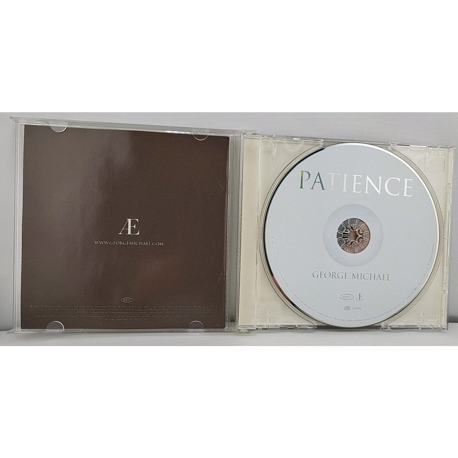 Patience by Michael, George (CD, 2004)