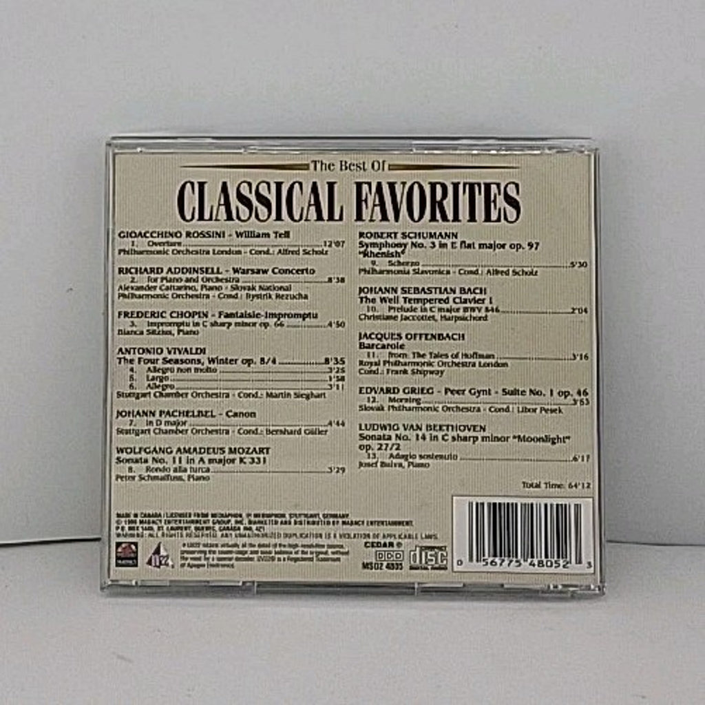Classical Favorites by Various (CD, 1999)