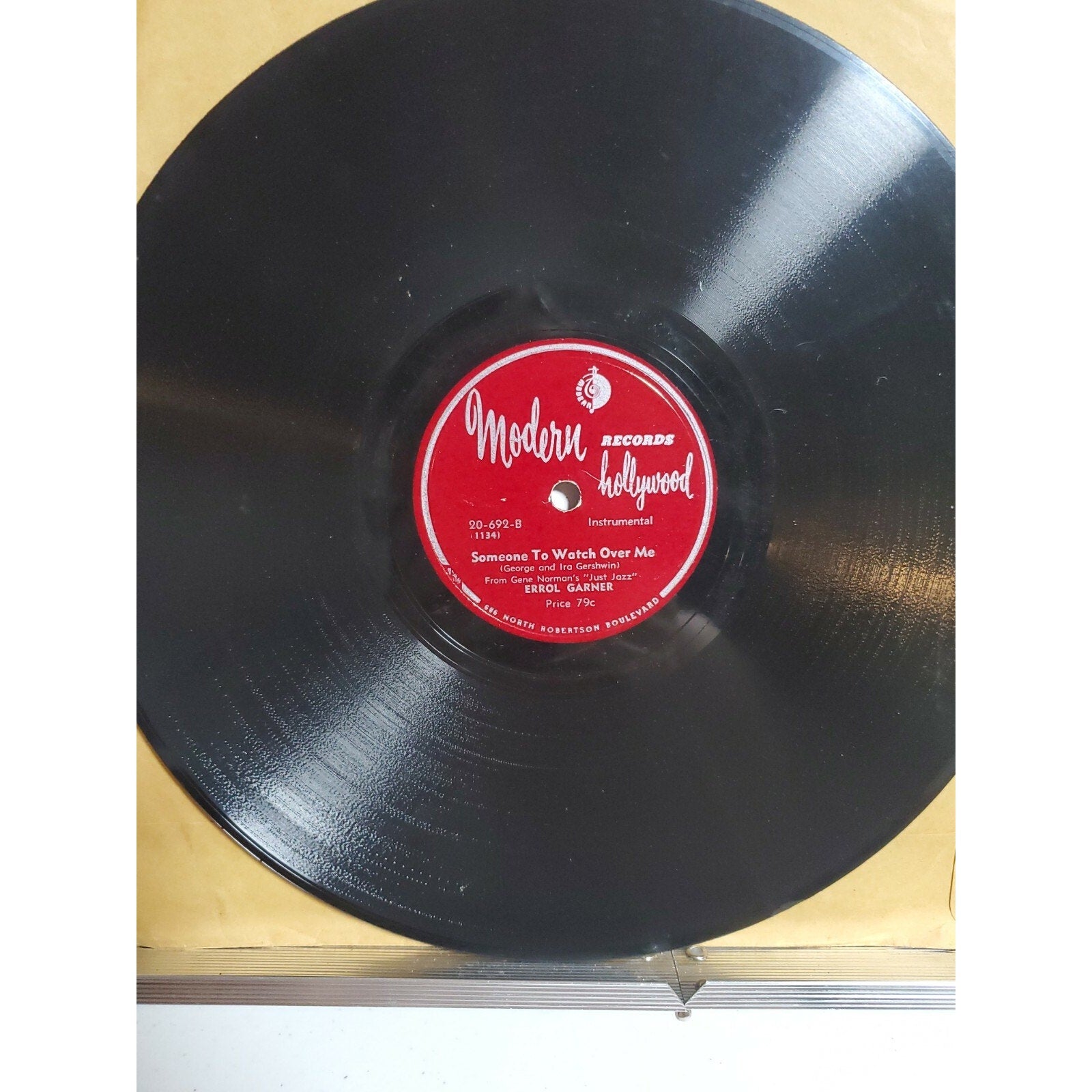 Errol Garner - Tenderly/Someone To Watch Over Me - Modern Records - 20-692