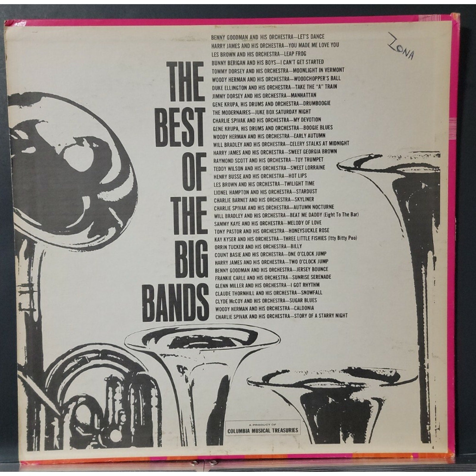 Various ‎– The Best Of The Big Bands (Vinyl)