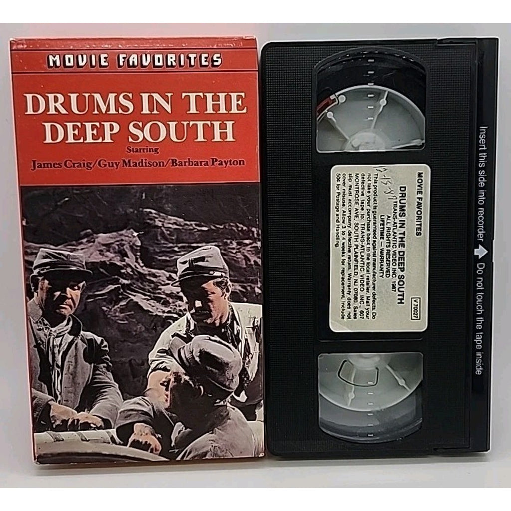 Drums in the Deep South - Movie Favorites (VHS)