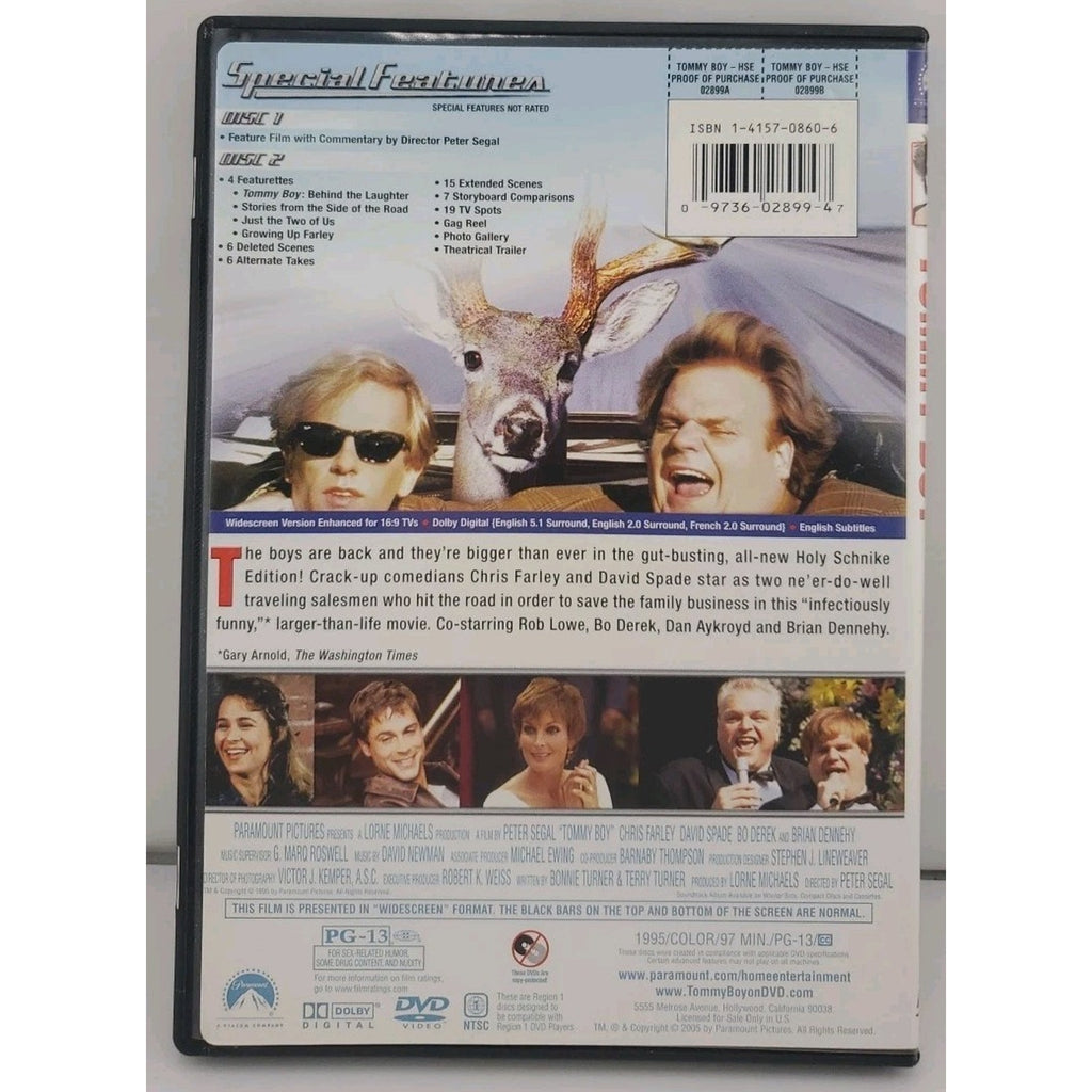 Tommy Boy (DVD, 1995)