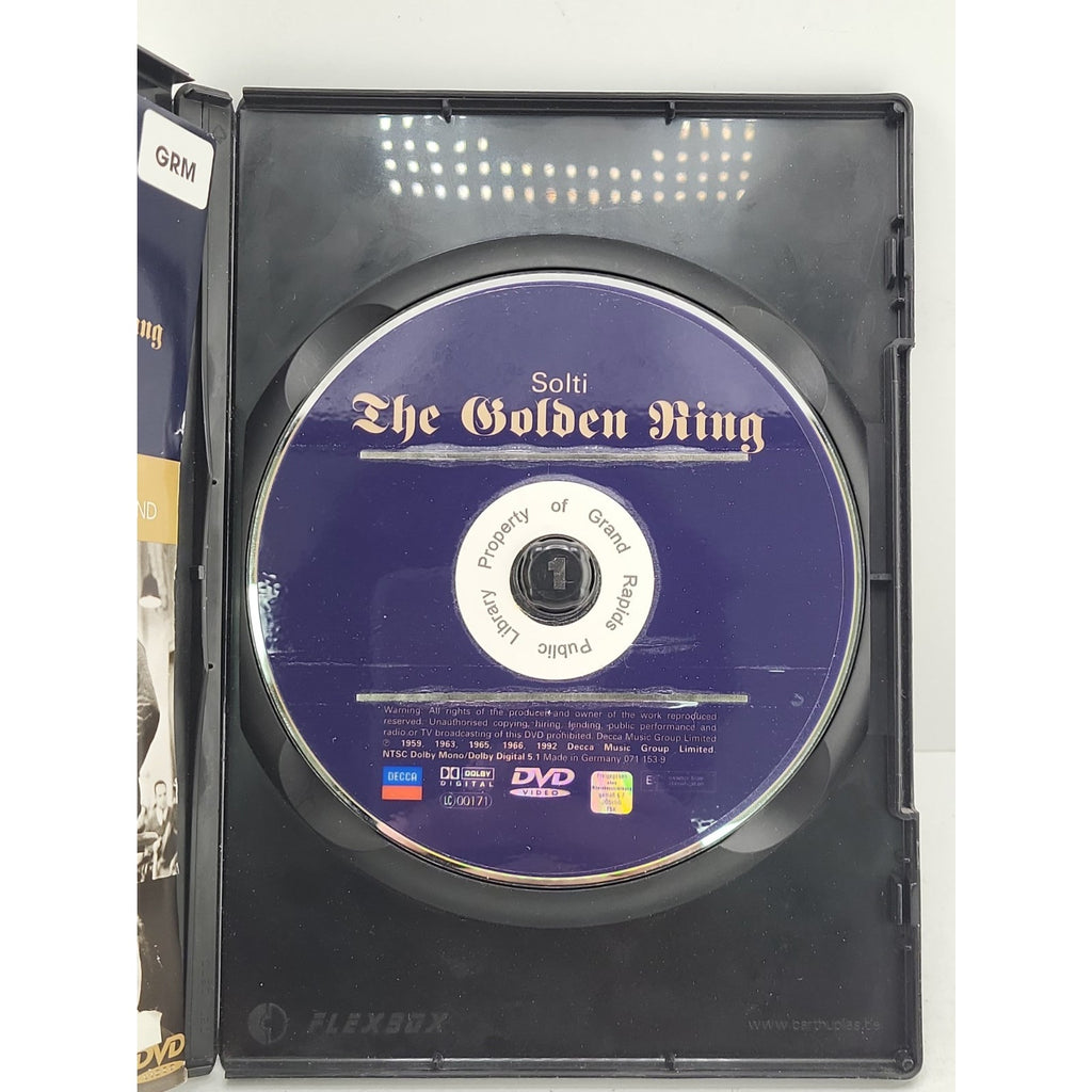 Richard Wagner, Georg Solti ‎– The Golden Ring (DVD)