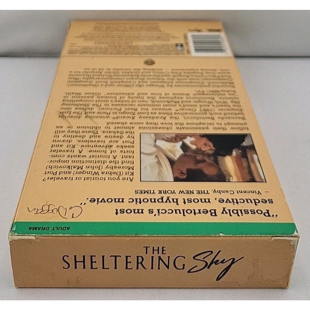 The Sheltering Sky (VHS, 1991)