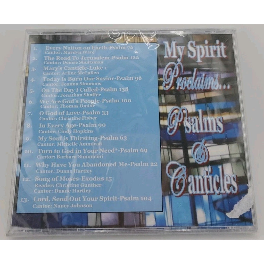 My Spirit Proclaims...Psalms & Canticles / St. Mary Mother Of The Redeemer (CD)