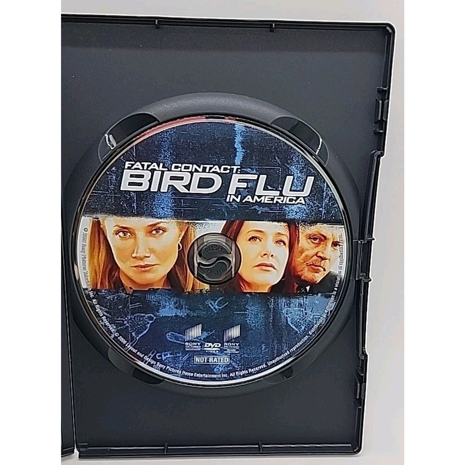 Fatal Contact Bird Flu in America DVD MOVIE Justina Machado Scott Cohen L66