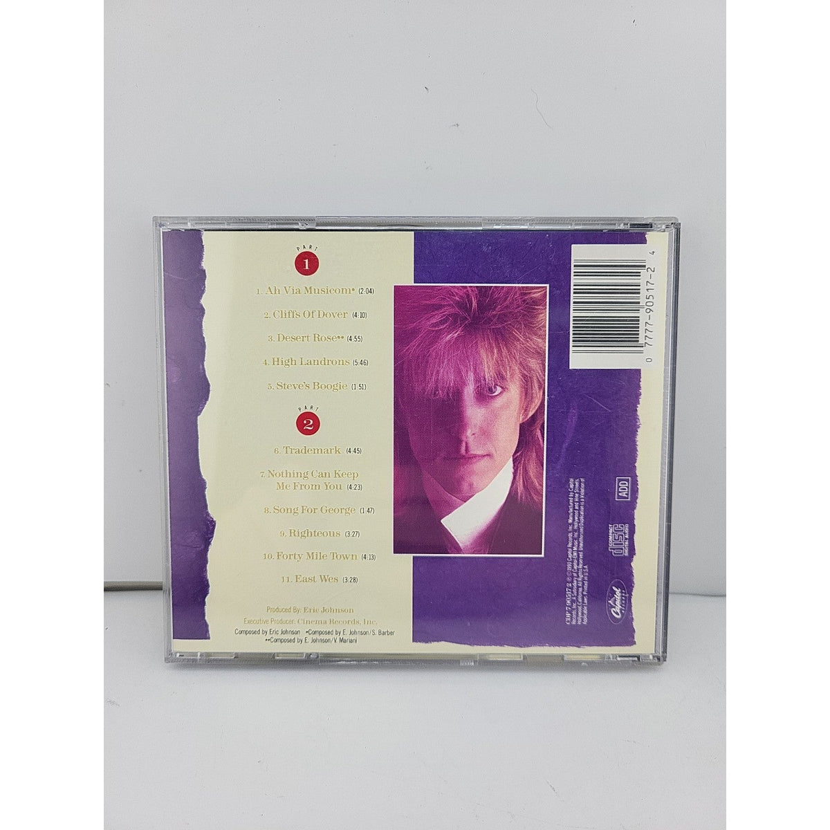 Ah Via Musicom by Johnson, Eric (CD, 1990)