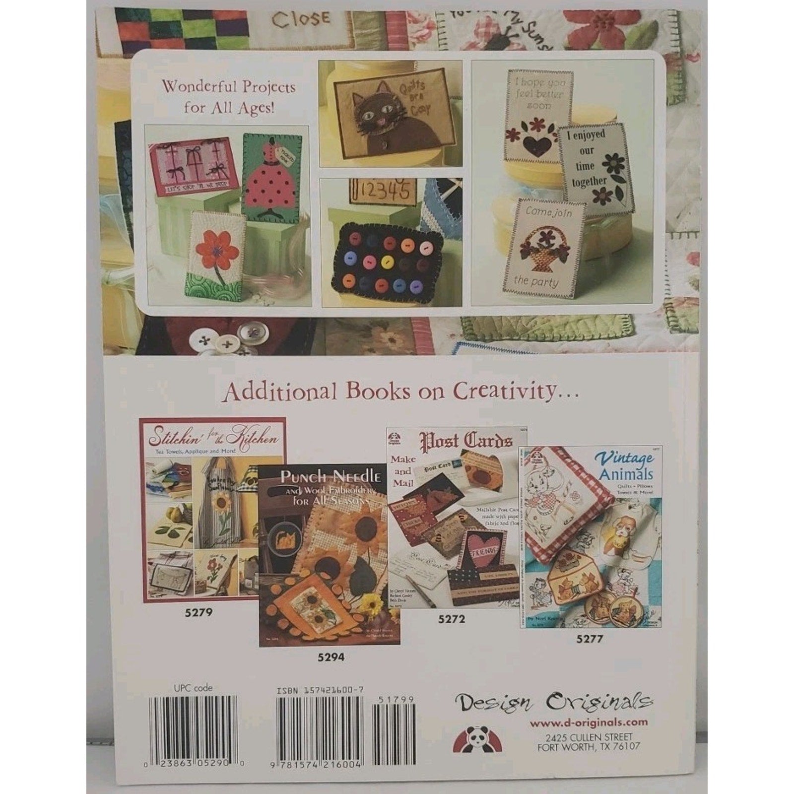 Quilted Post Cards Patterns Book By Cheryl Haynes #5290