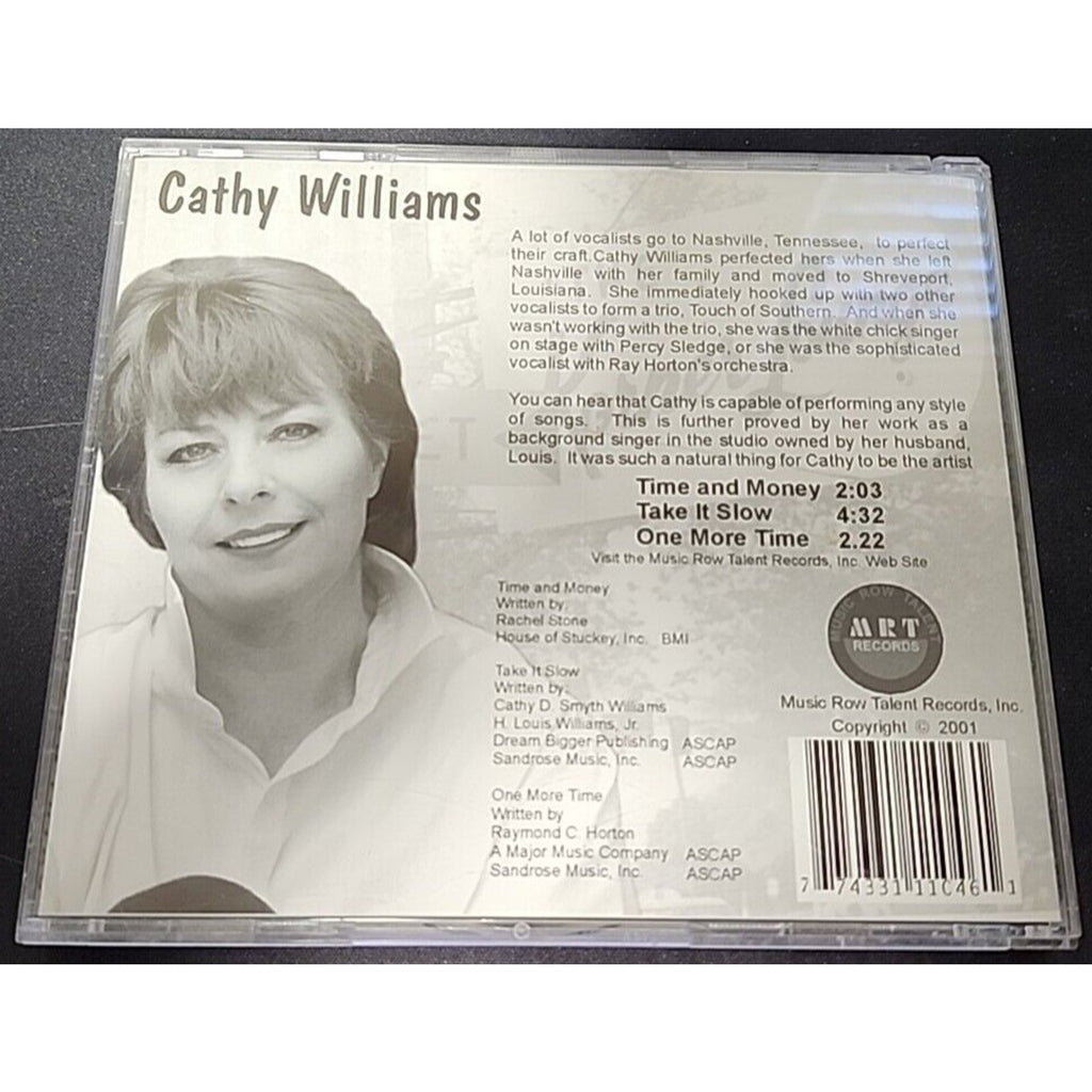 Cathy Williams - Time & Money - CD - Single