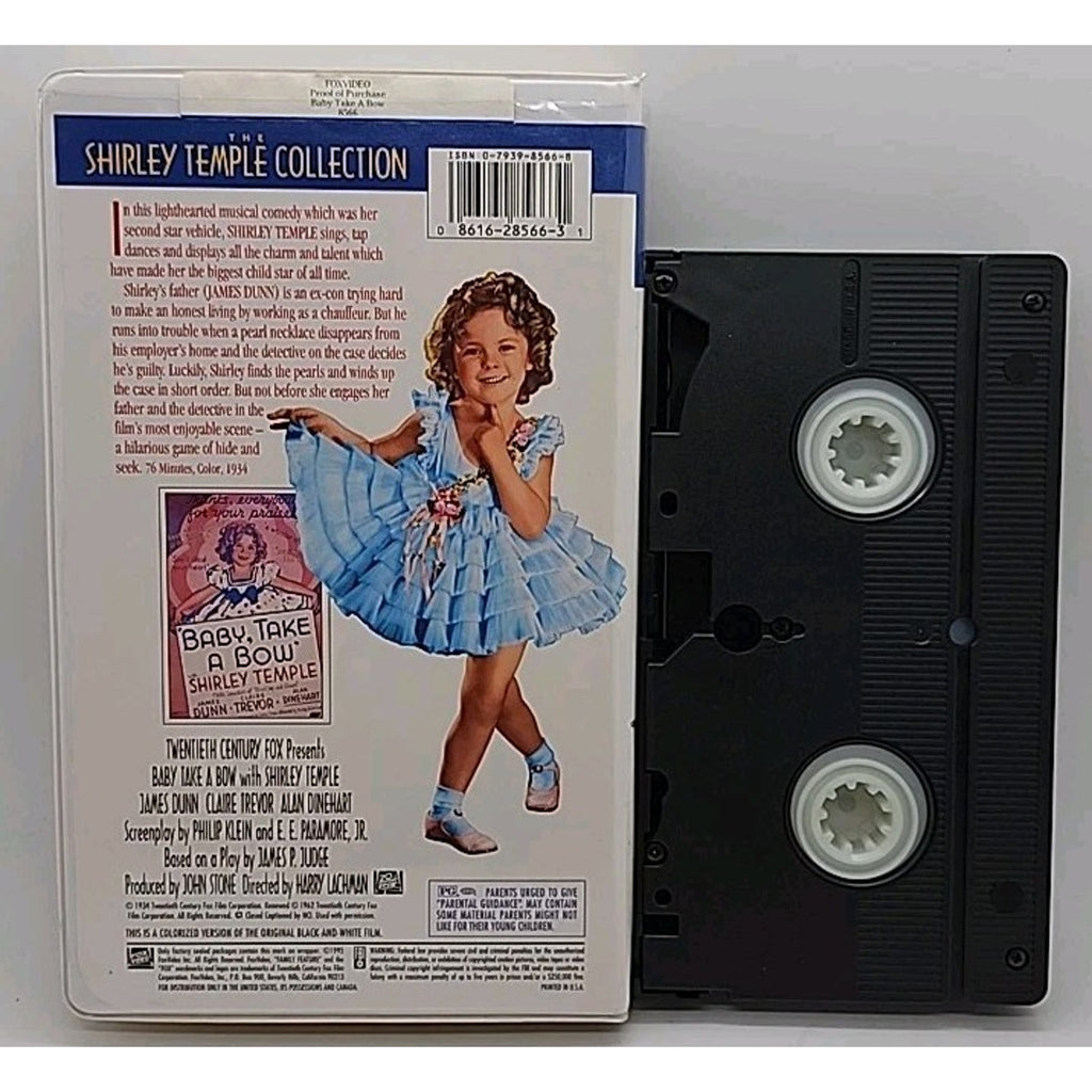 Baby Take a Bow (VHS, 1995)