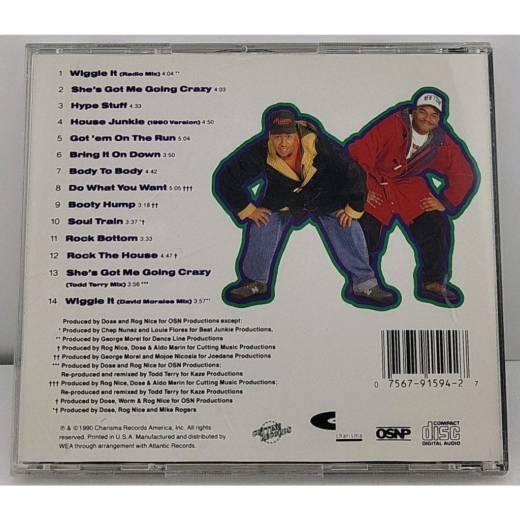 Wiggle It by 2 in a Room (CD, 1990, Atlantic (Label))