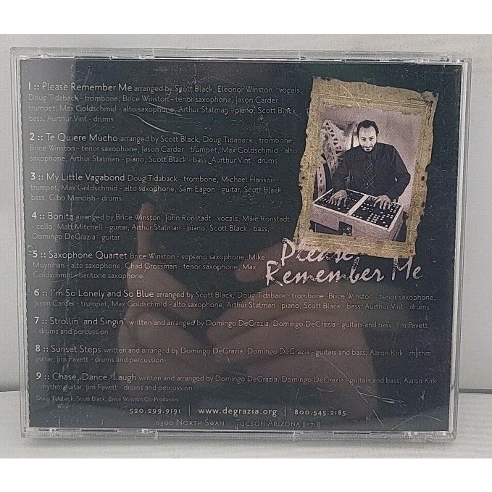 De Grazia Please Remember Me (CD)