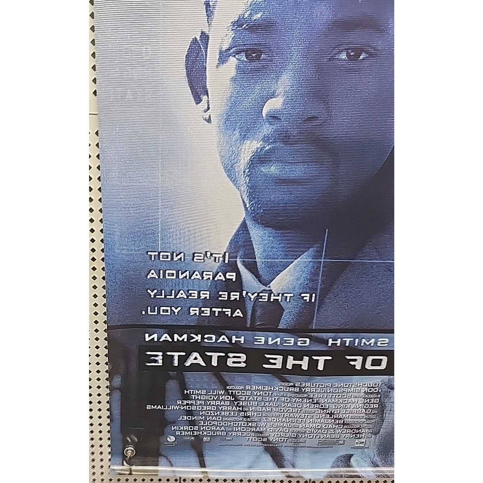 Enemy of the State Movie Poster - Will Smith - 40 x 26 Rolled