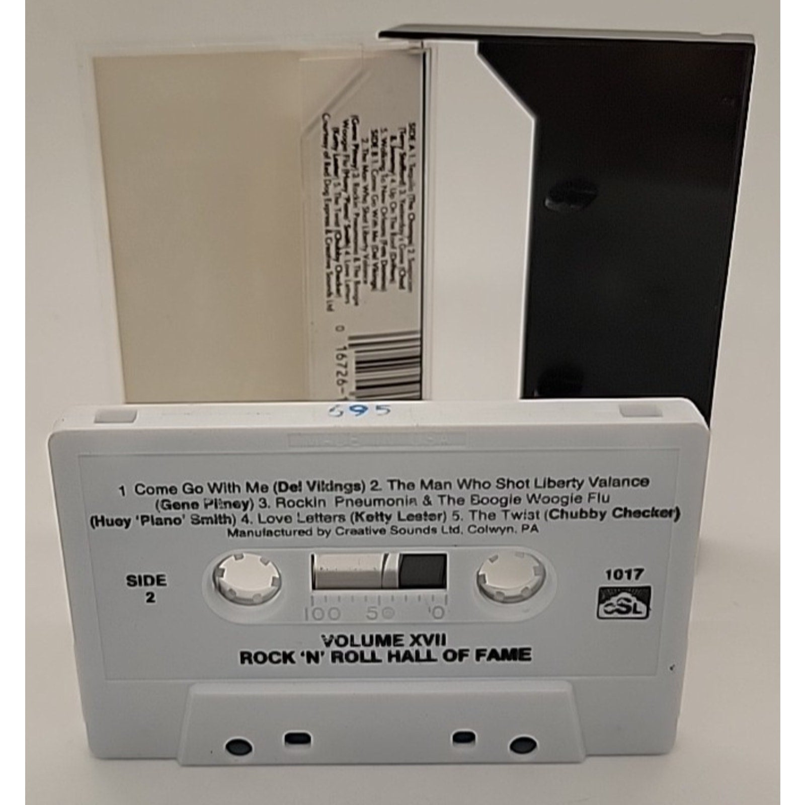 Rock and Roll Hall of Fame Volume XVII Cassette Tape Featuring Tequila