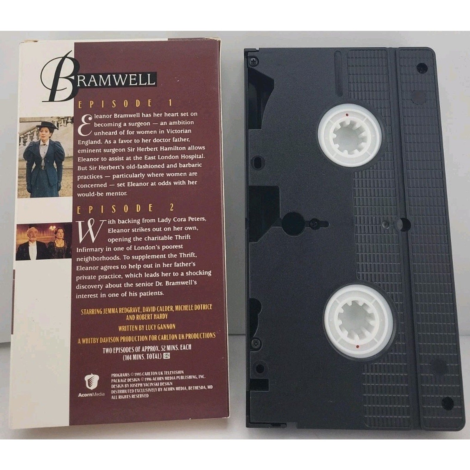 Bramwell: Box Set (VHS, 1996, 4-Tape Set)