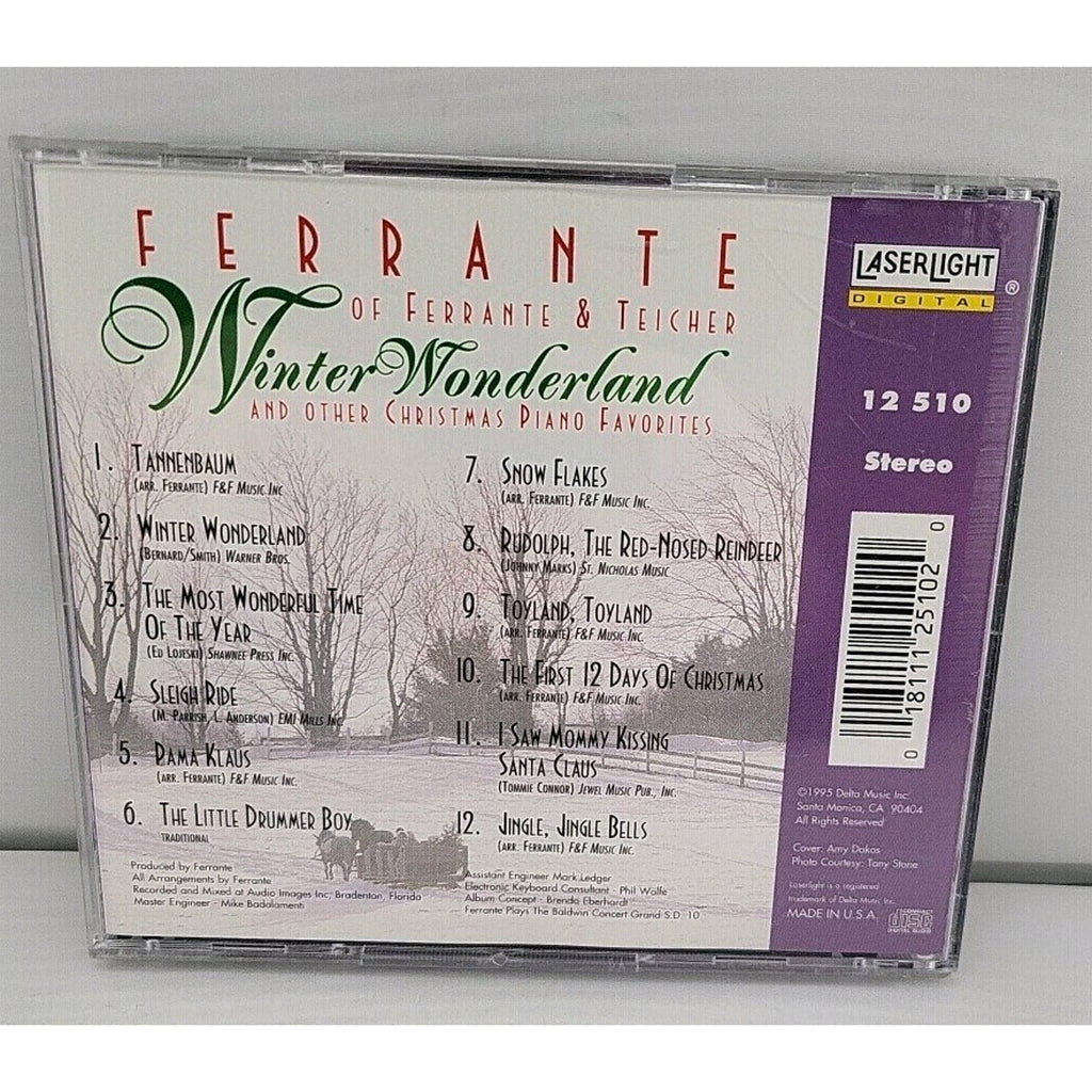 Winter Wonderland by Ferrante / Teicher (CD, 1995)