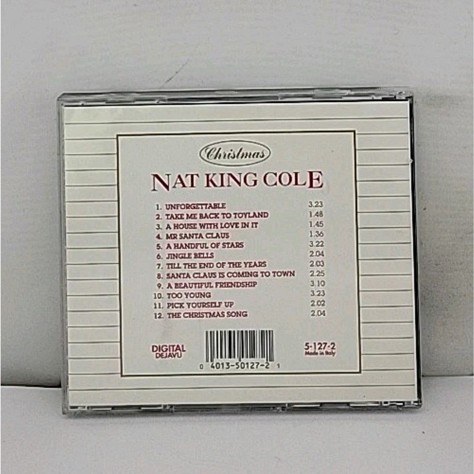 Nat King Cole Christmas Gift Collection CD Vocal Jazz Piano Roots Holiday Music