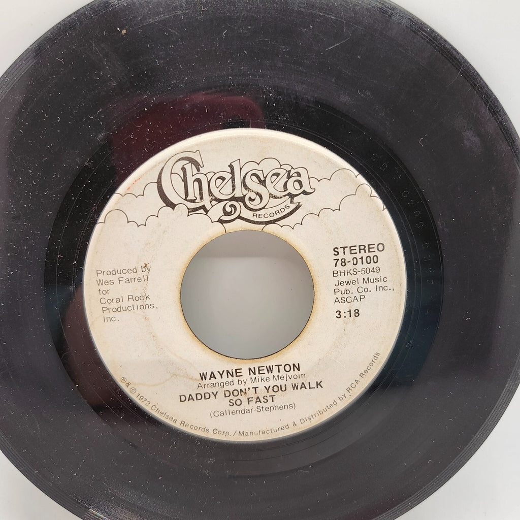 Echo Valley / Daddy Don't You Walk So Fast By Wayne Newton (Record) - 78-0100