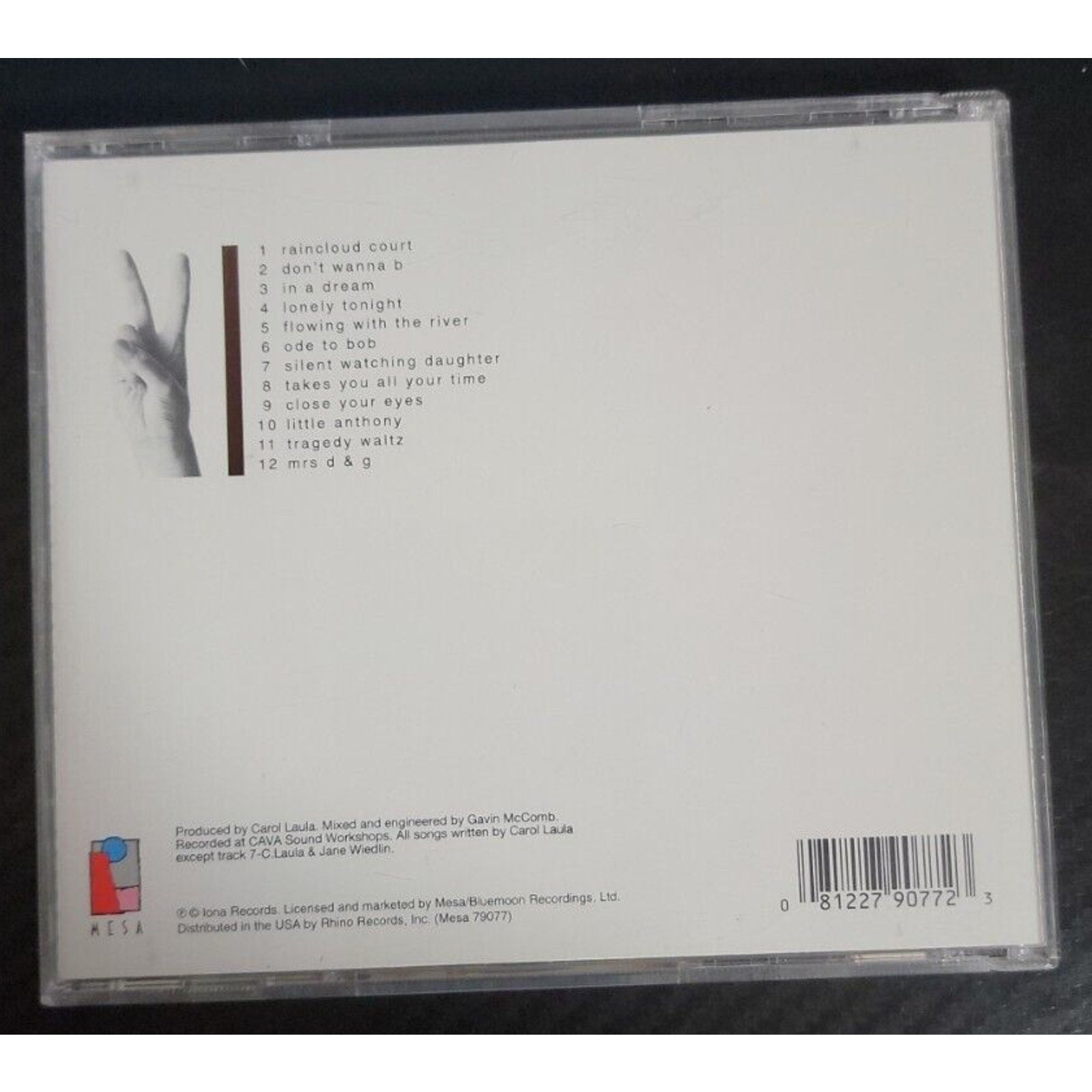 Precious Little Victories by Carol Laula (CD, Promo, 1996, Mesa Recordings)
