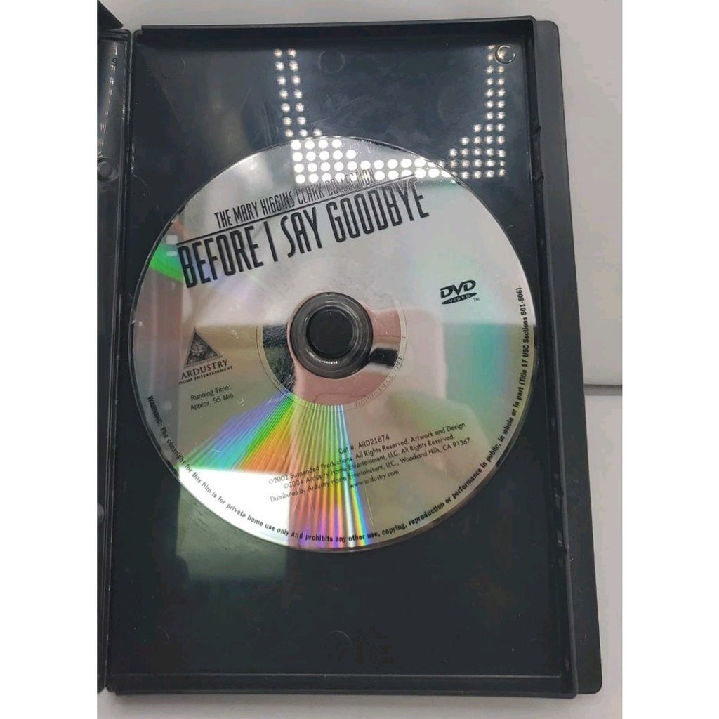 Before I Say Goodbye (DVD, 2003)