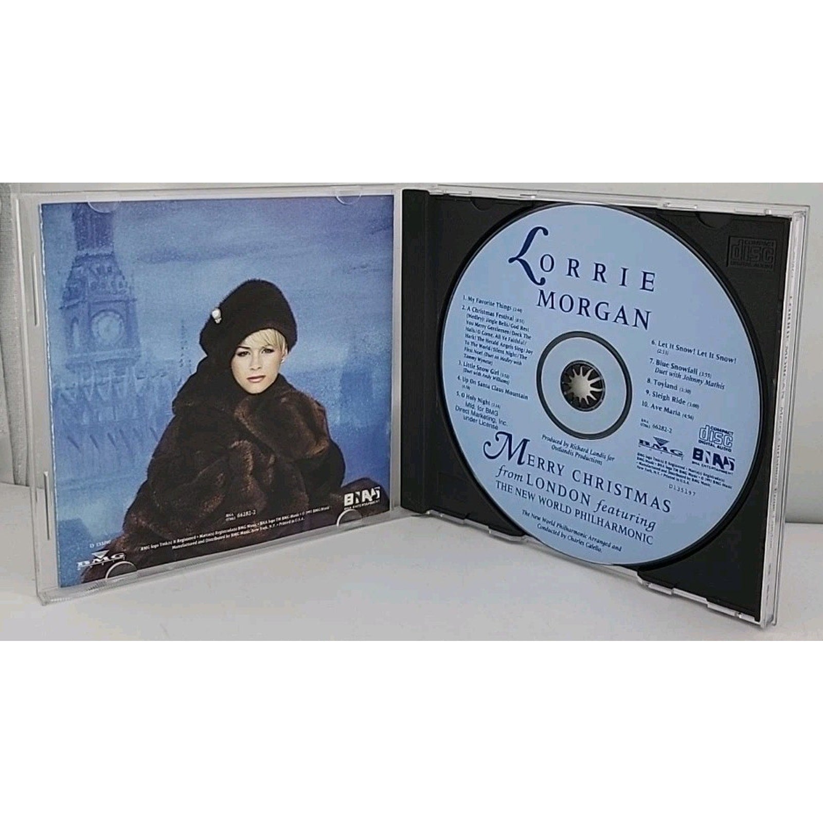Merry Christmas from London by Lorrie Morgan (CD, 1997)