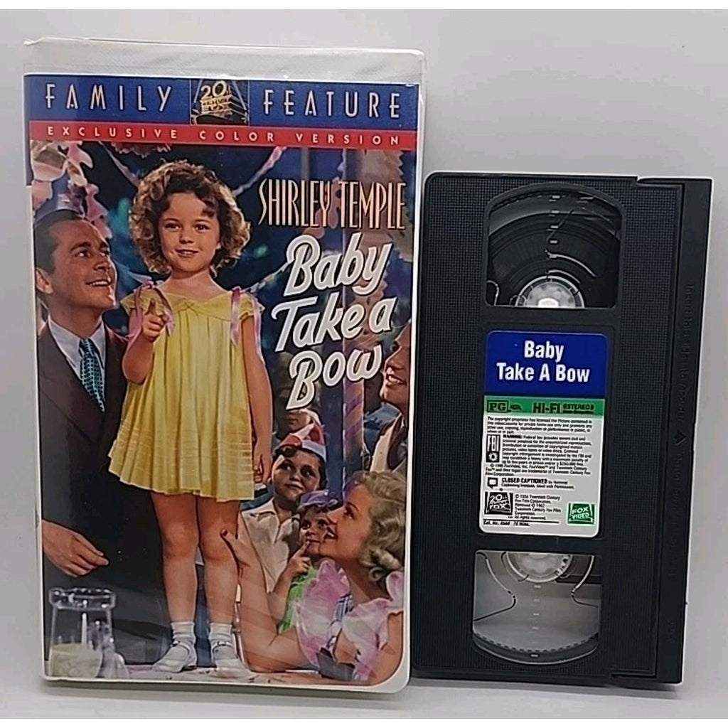 Shirley Temple Gift Set (VHS, 2000, 3-Tape Set)