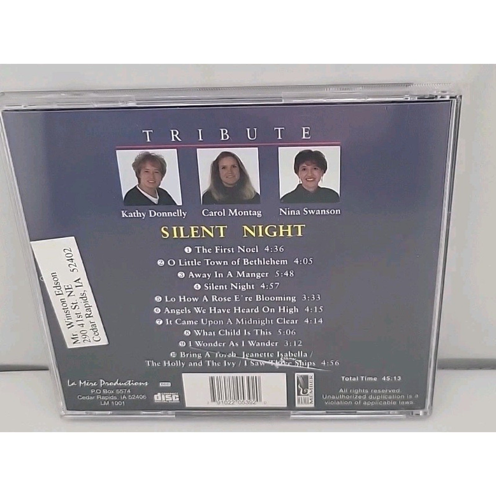 Tribute - Silent Night CD