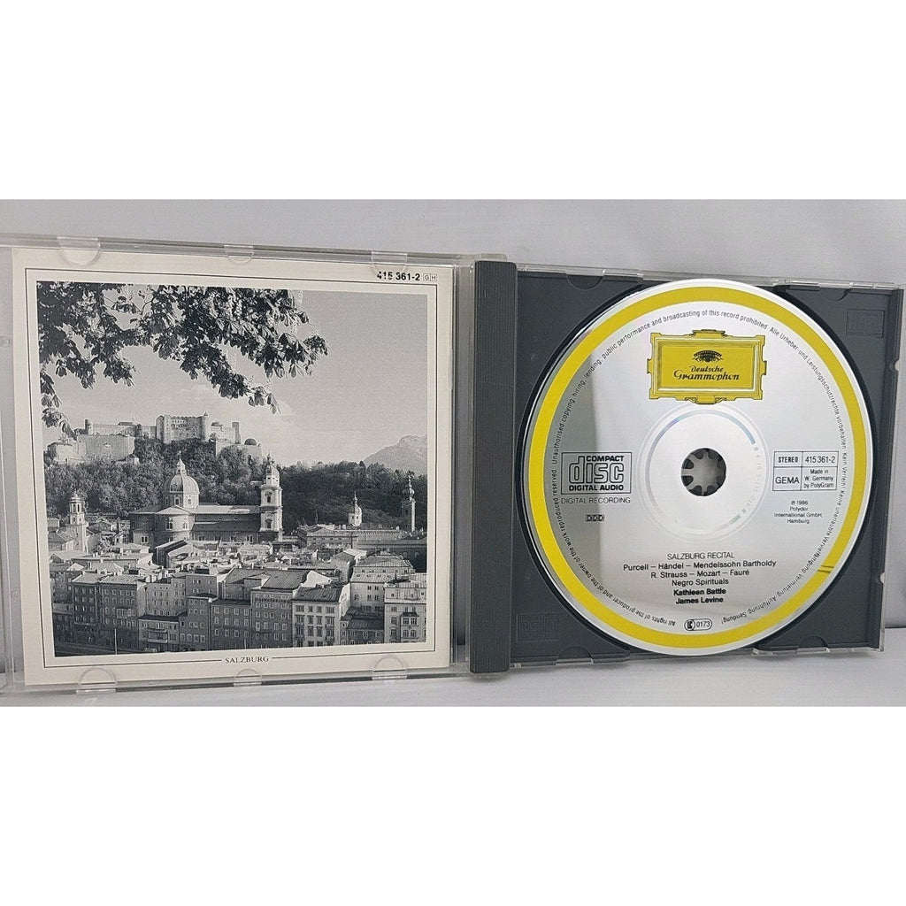Kathleen Battle - Salzburg Recital - Audio CD By Kathleen Battle