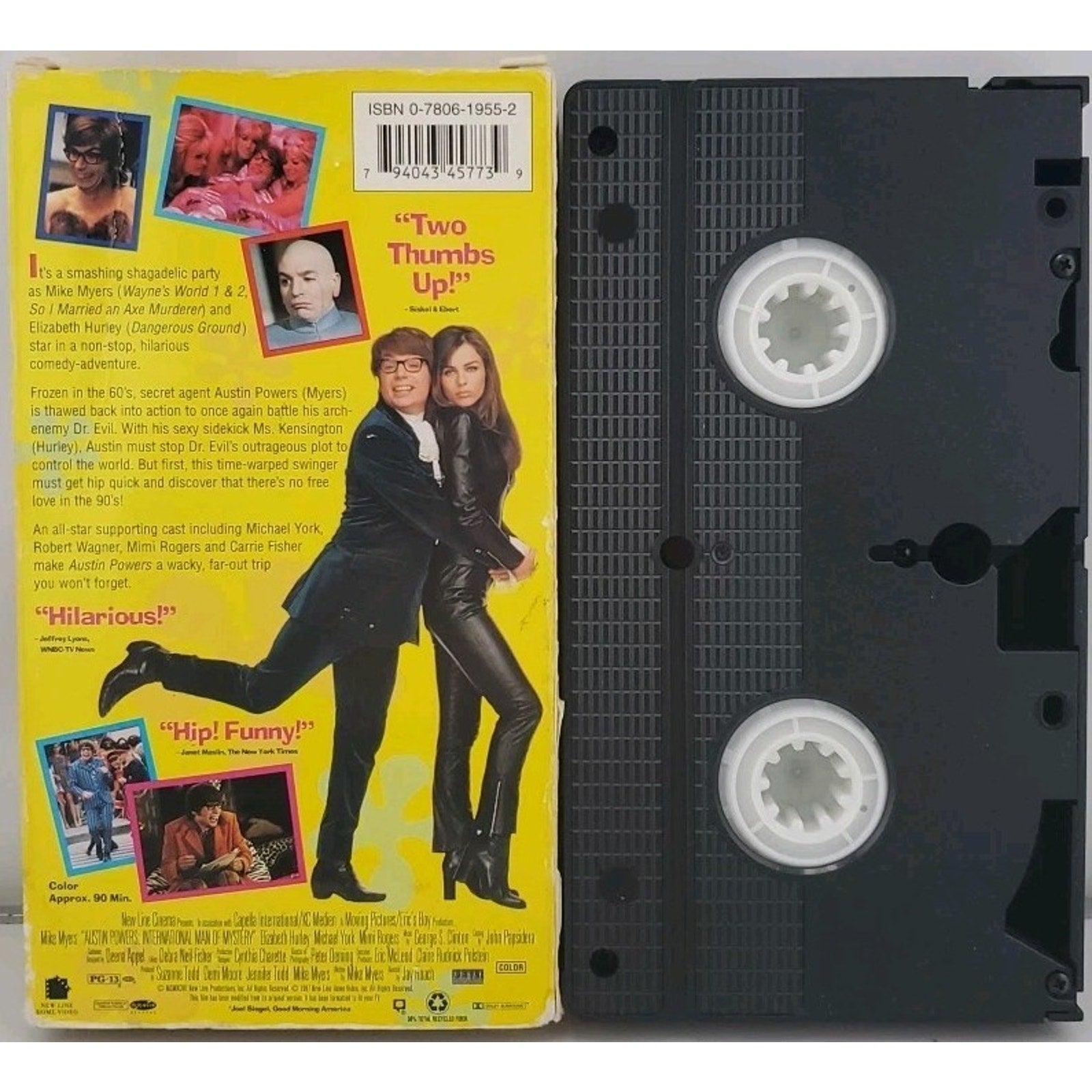 Austin Powers: International Man of Mystery (VHS, 1997)