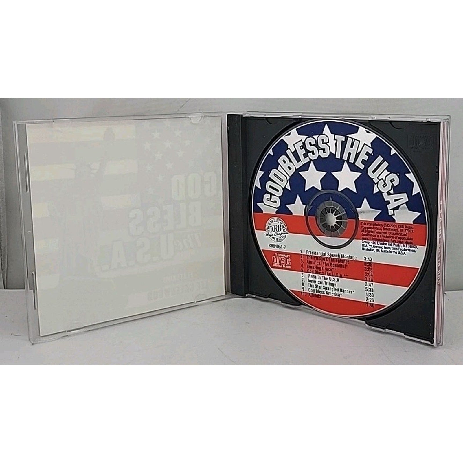 Lee Greenwood God Bless the U.S.A. (CD; 2001)