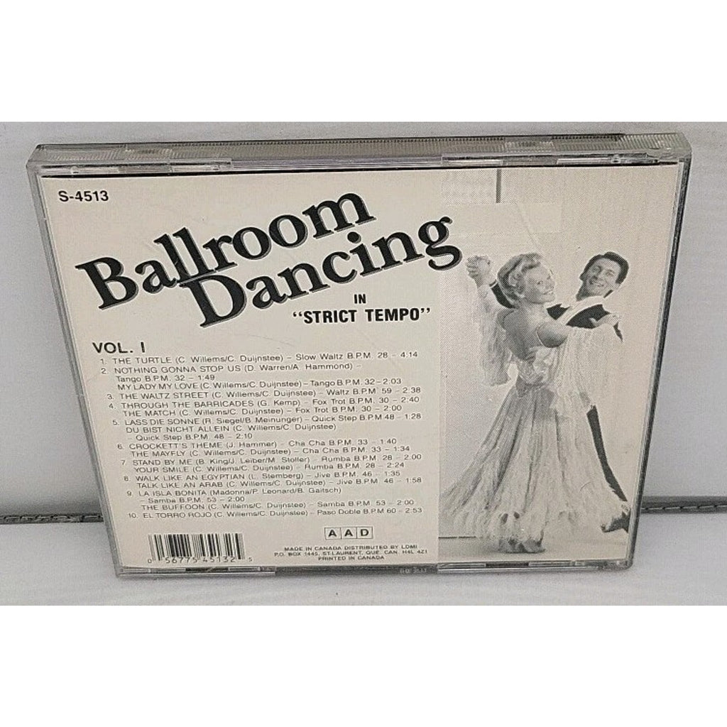 Ballroom Dancing: In Strict Tempo, Vol. 1 CD