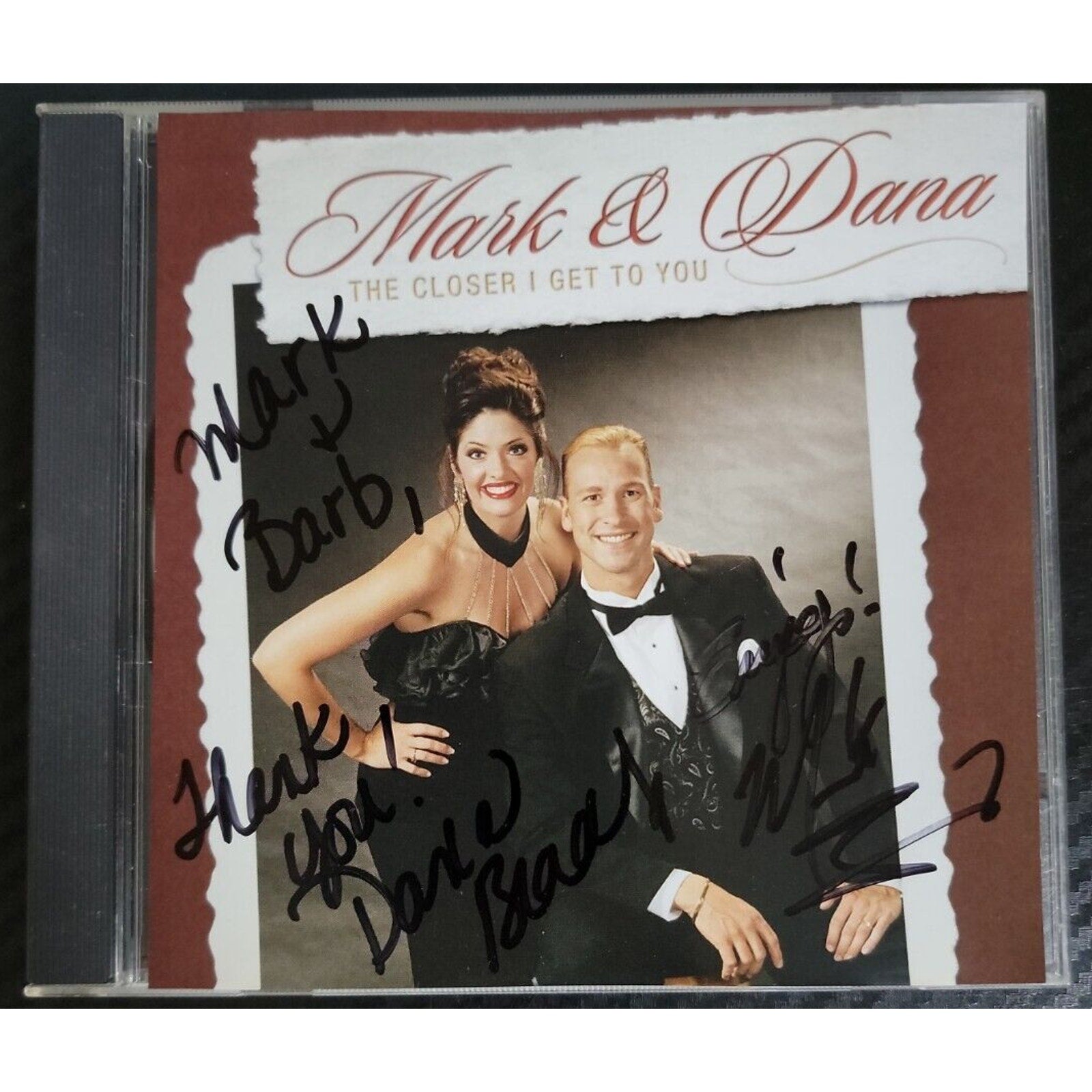 Mark & Dana The Closer I Get To You (CD)