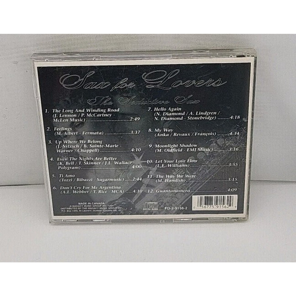 Sax For Lovers - The Seductive Sax Vol. 2 CD