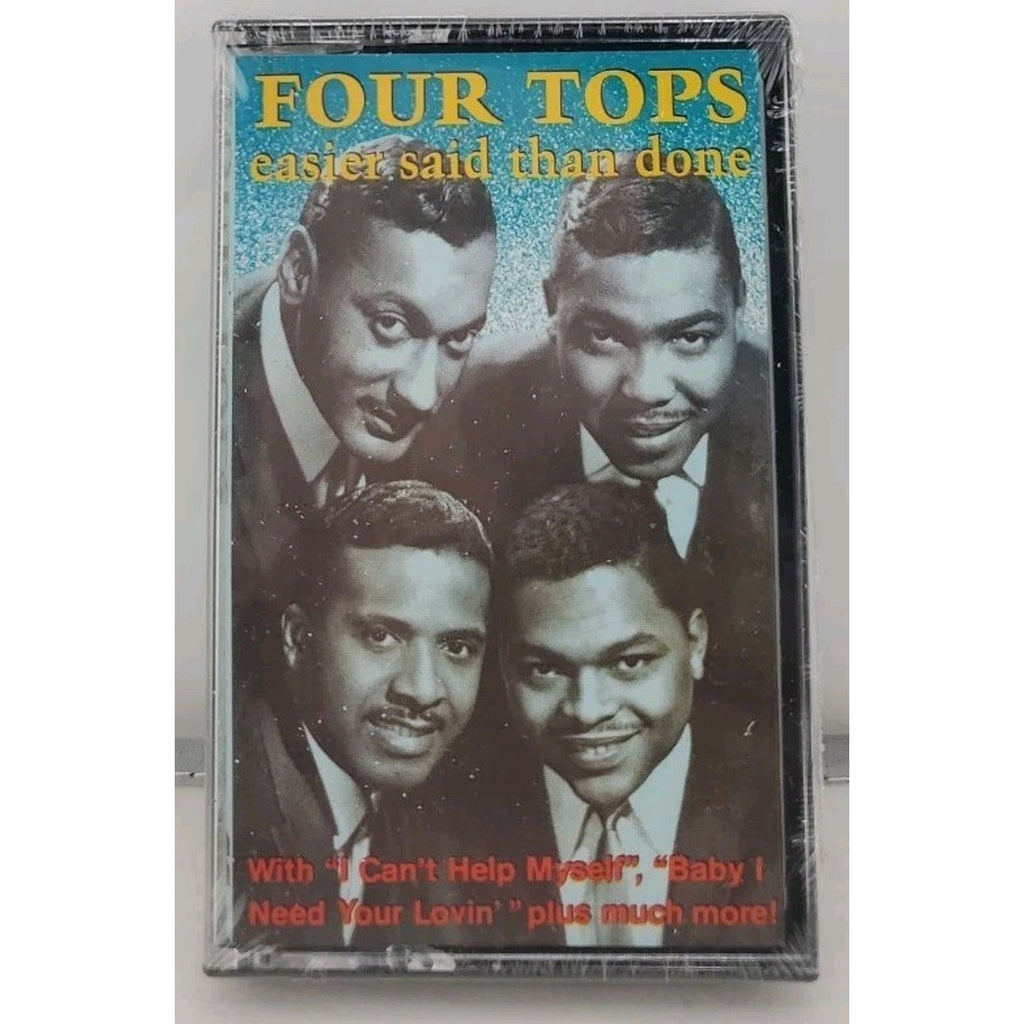 Four Tops - Easier Said Than Done (Cassette, 1986 Motown) *Brand New*