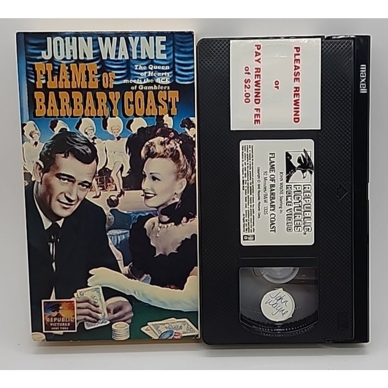 Flame Of Barbary Coast (VHS)