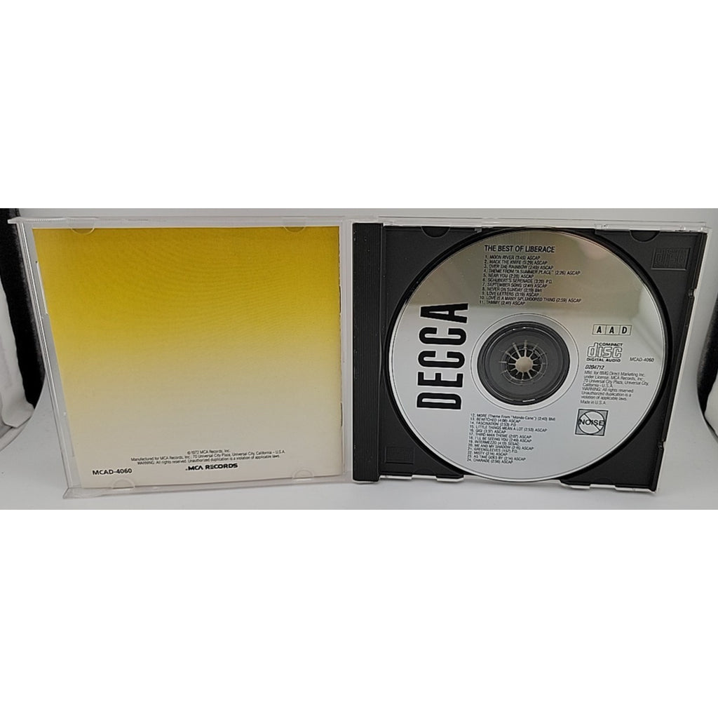 The Best of Liberace [MCA] by Liberace (CD, MCA Records)