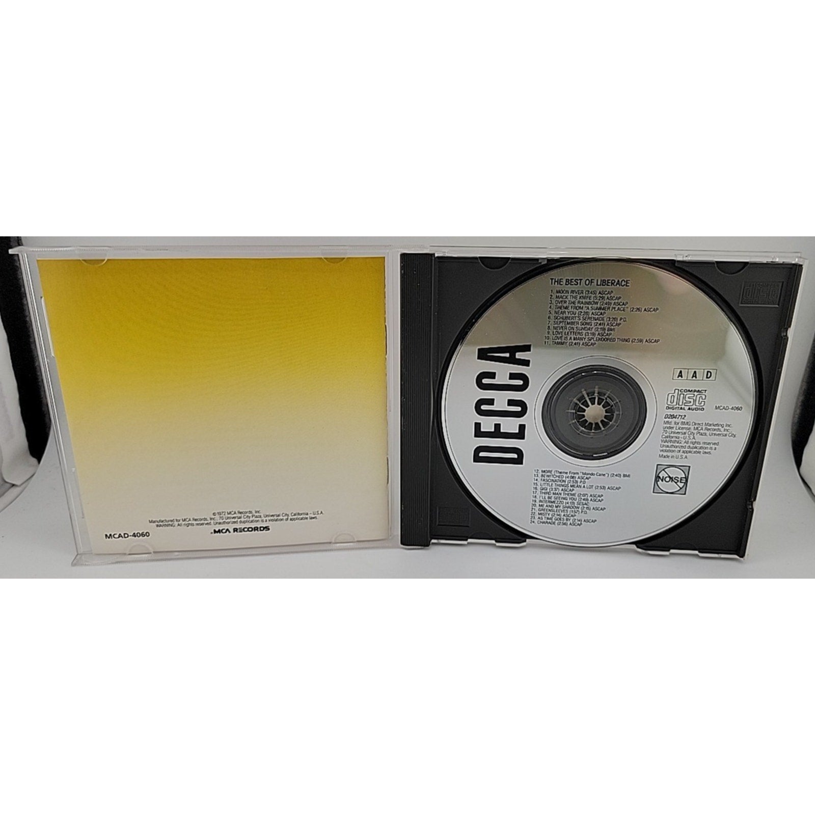 The Best of Liberace [MCA] by Liberace (CD, MCA Records)