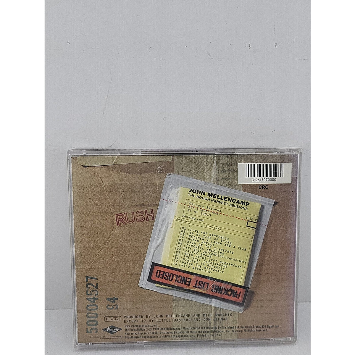 Rough Harvest by Mellencamp, John (CD, 2005)