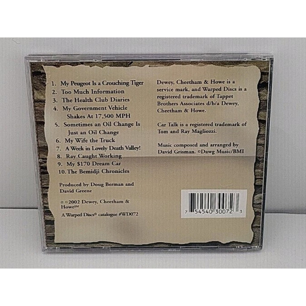 Car Talk the Hatchback of Notre Dame More Car Talk Classics CD