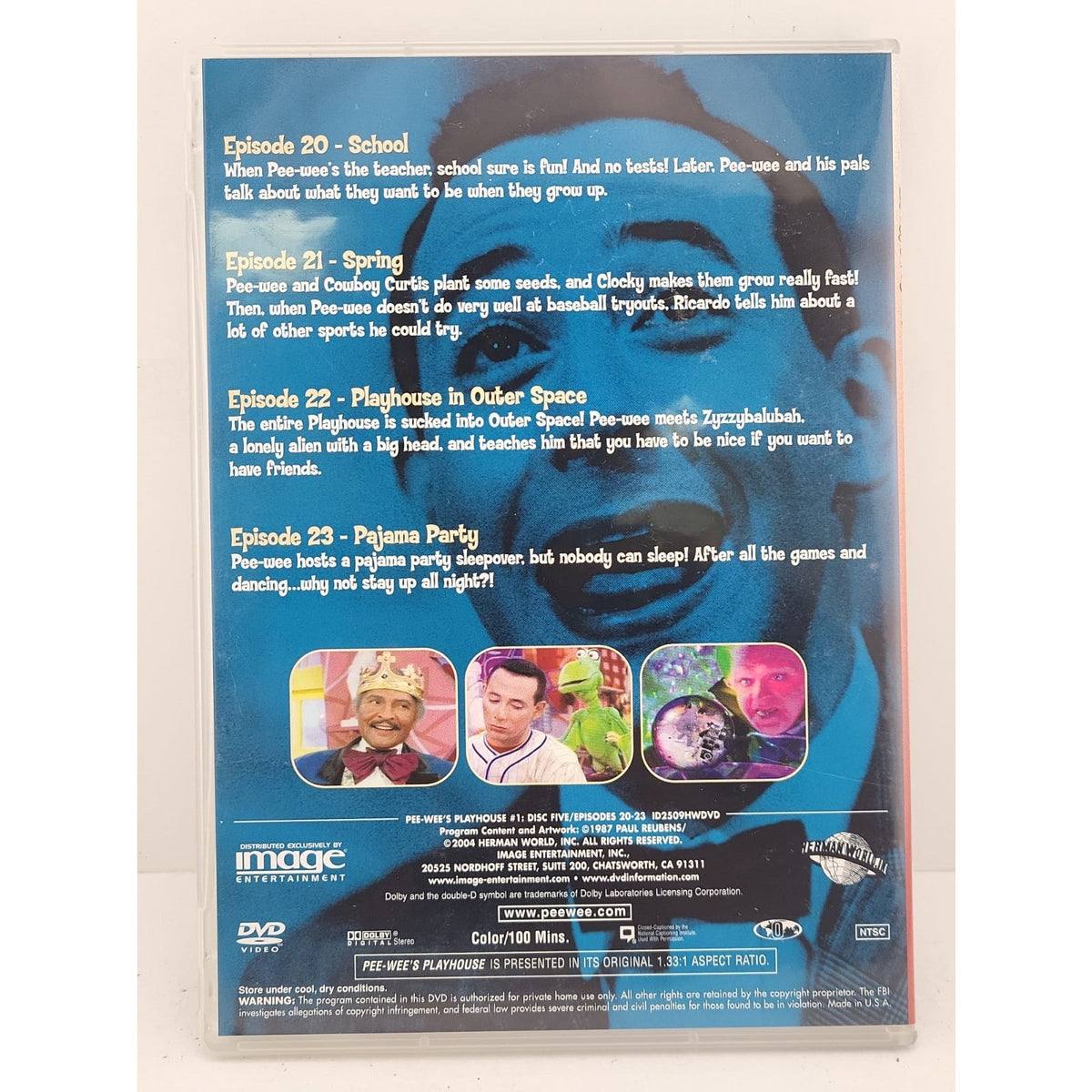 Pee-Wees Playhouse: Volume 1 (DVD, 2004) - No Disc One